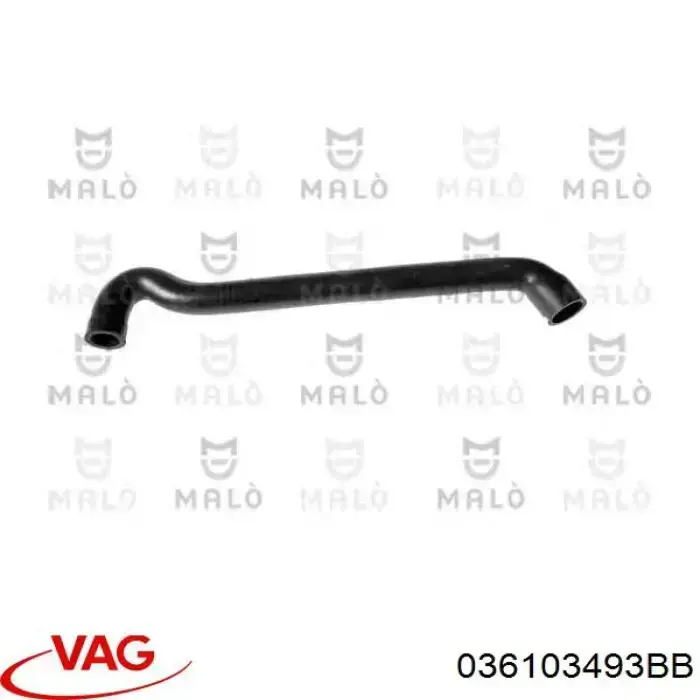 Купить 036103493BB VAG Трубка картера воздушная