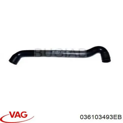 Купить 036103493EB VAG Трубка картера воздушная