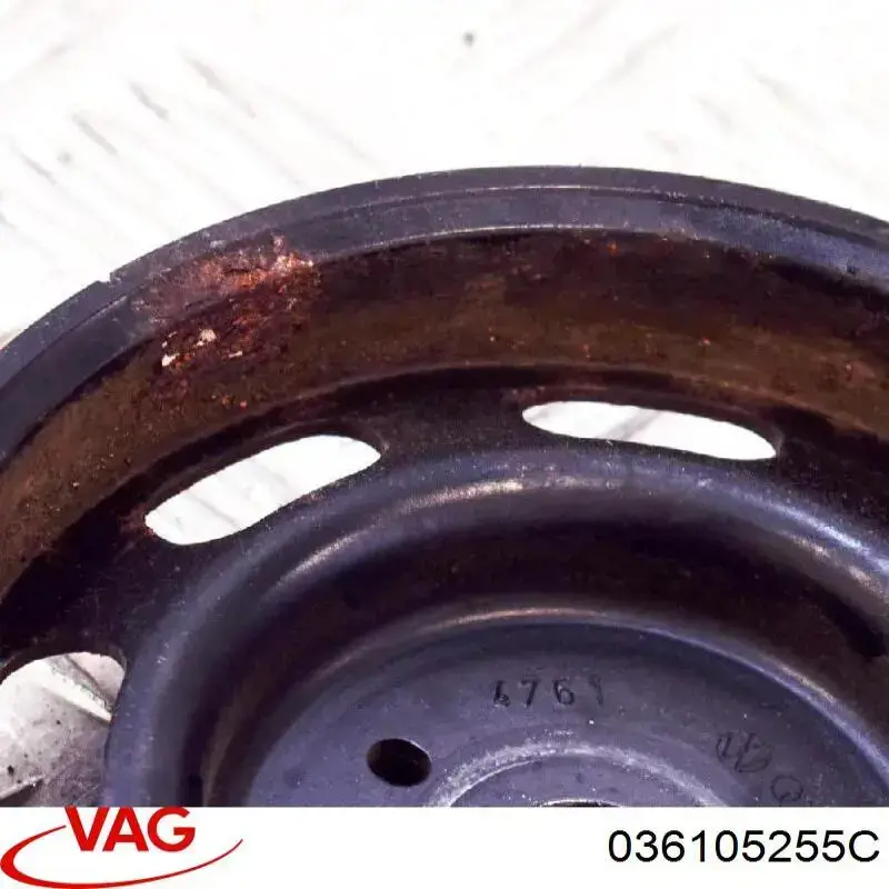 Шкив коленвала (демпфер) VAG 036105255C цена, от 19.28 USD
