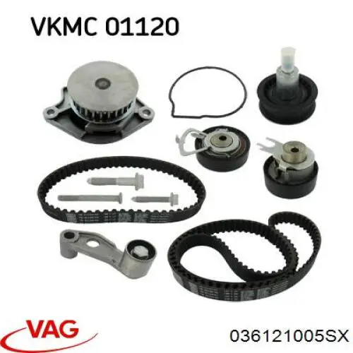 Водяной насос VAG 036121005SX