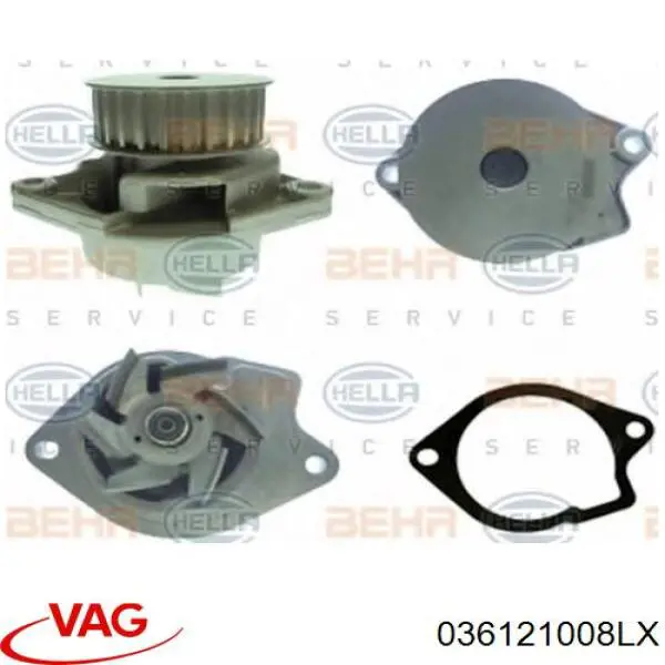 Помпа 036121008LX VAG