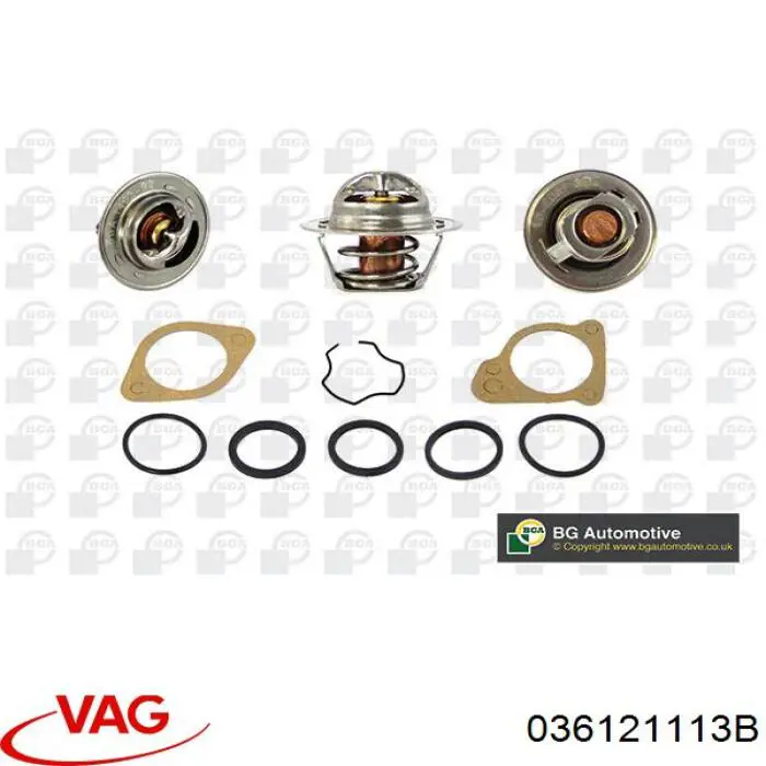 Термостат в сборе VAG 036121113B