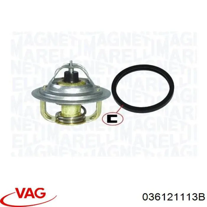 Купить 036121113B VAG Автомобильный термостат