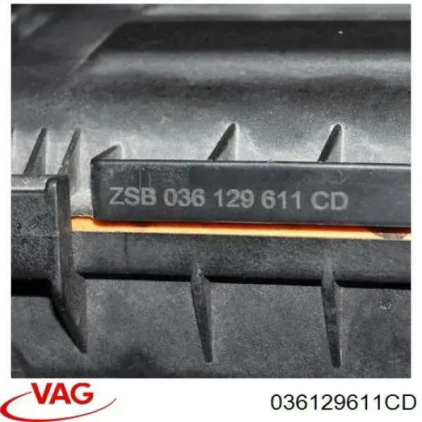 Корпус воздушного фильтра в сборе VAG 036129611CD цена, от 27.10 USD