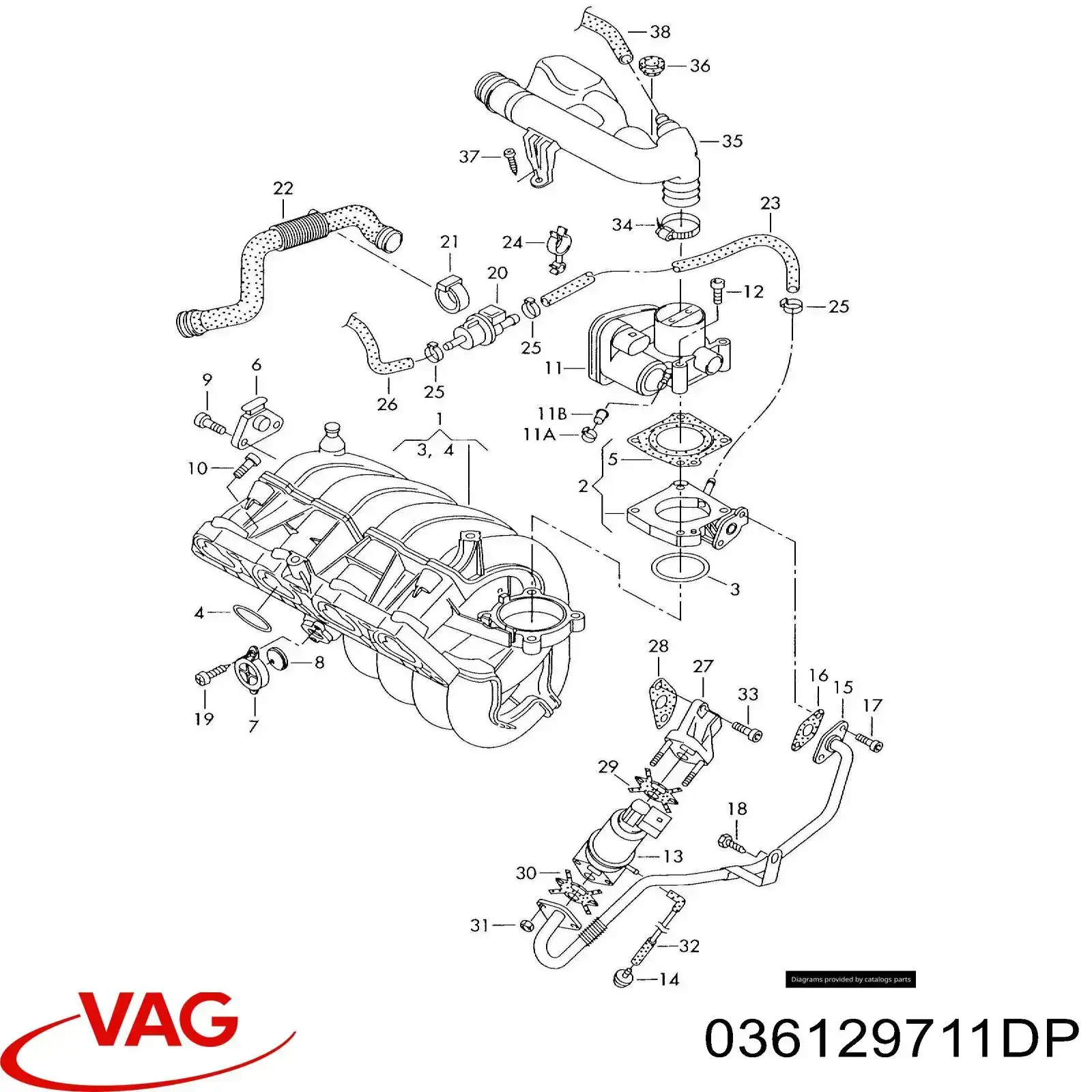  VAG 036129711DP цена, от 35.47 USD