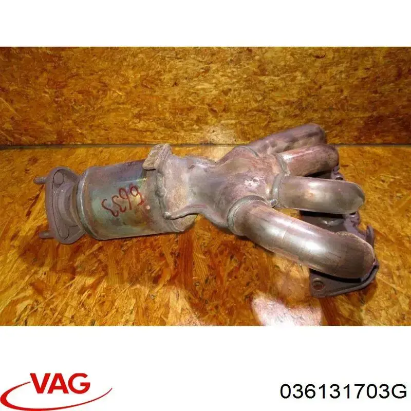 036131703G VAG Система выпуска газов двигателя