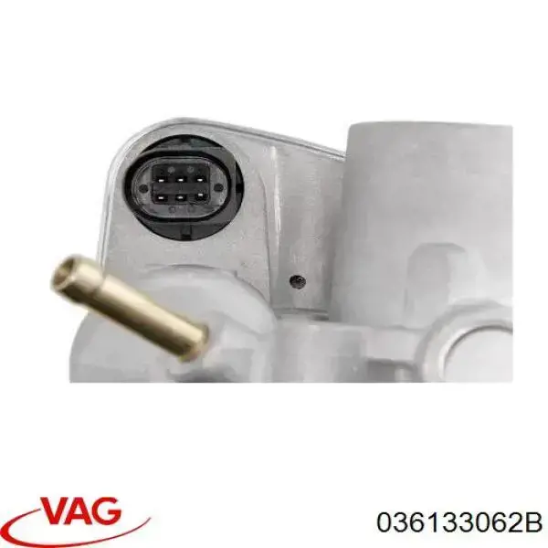 Válvula de borboleta montada VAG 036133062B