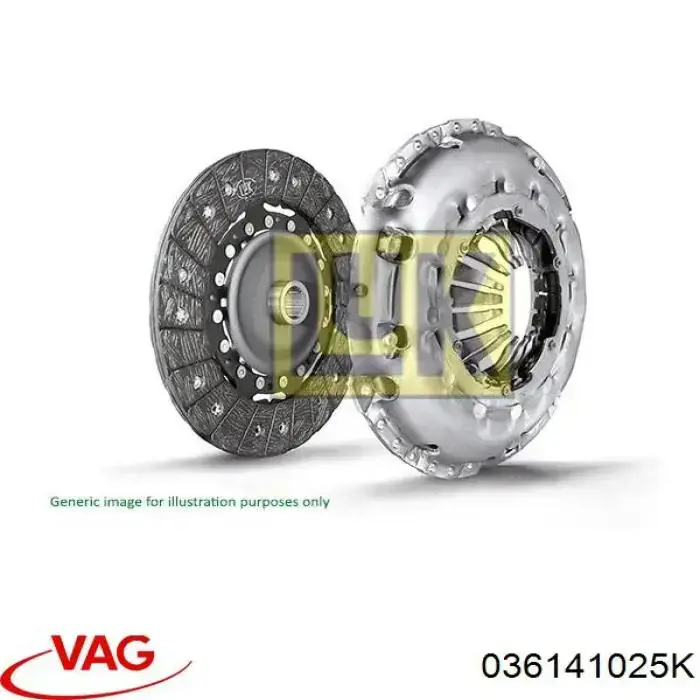Лепестковая корзина сцепления VAG 036141025K цена, от 21.16 USD