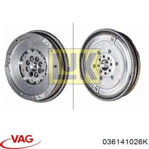 Лепестковая корзина сцепления VAG 036141026K цена, от 22.57 USD