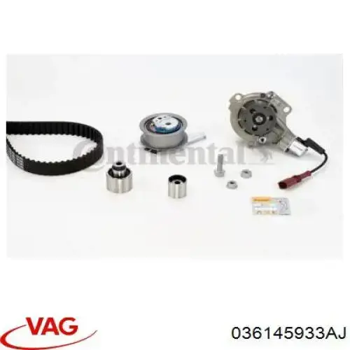 Ремень генератора 036145933AJ VAG