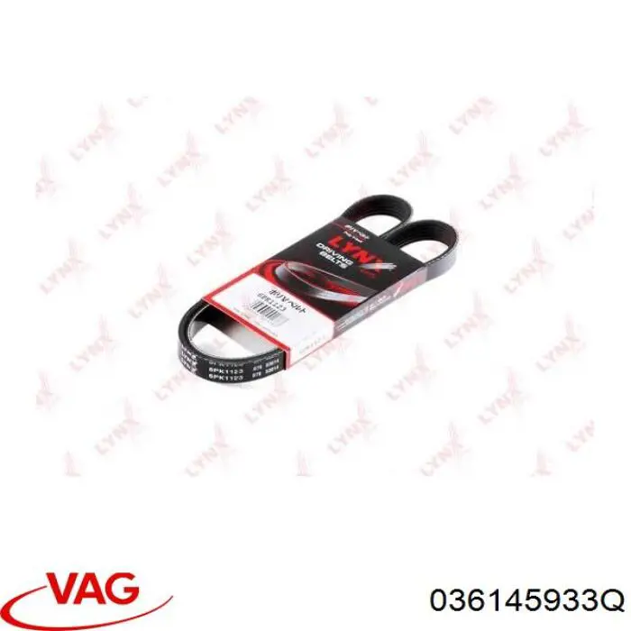Клиновый ремень VAG 036145933Q цена, от 7.93 USD