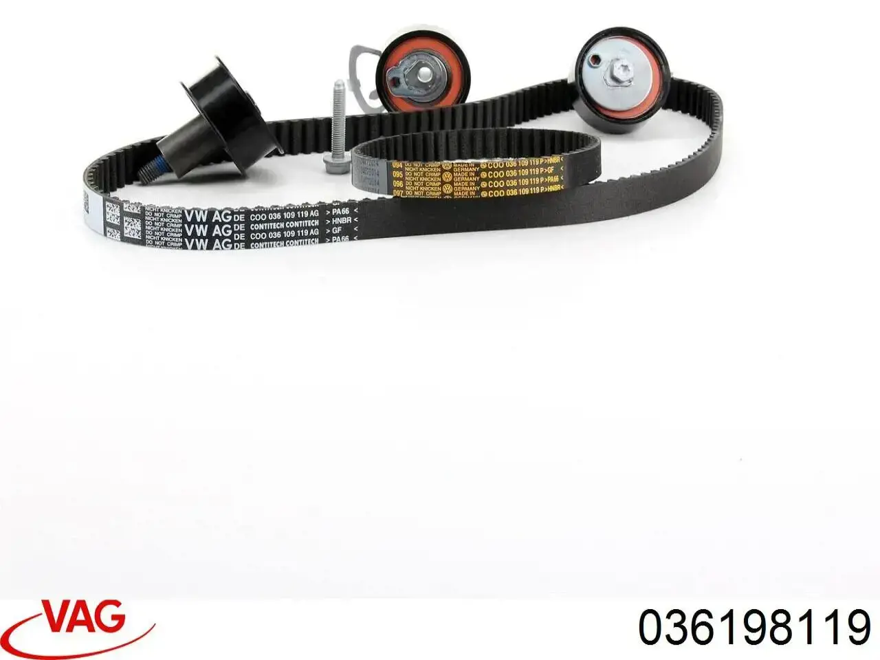 ГРМ ремни, комплект VAG 036198119 цена, от 105.01 USD