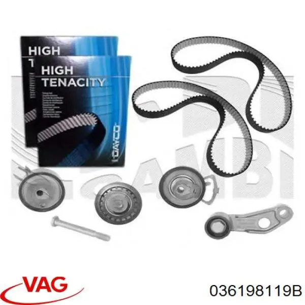Купить 036198119B VAG Комплект ГРМ