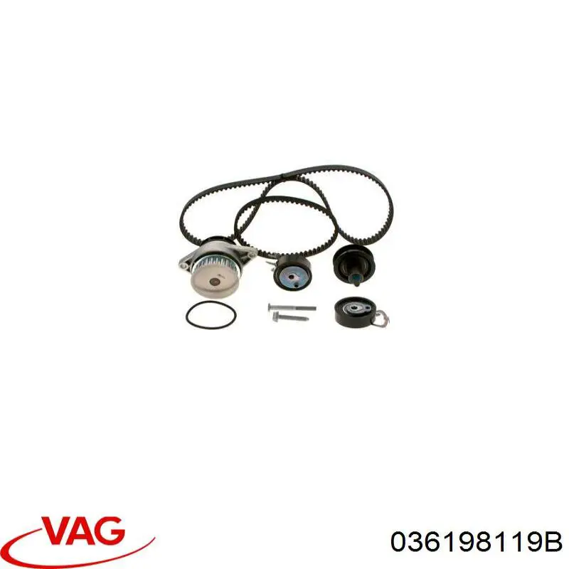 Купить 036198119B VAG Комплект ГРМ