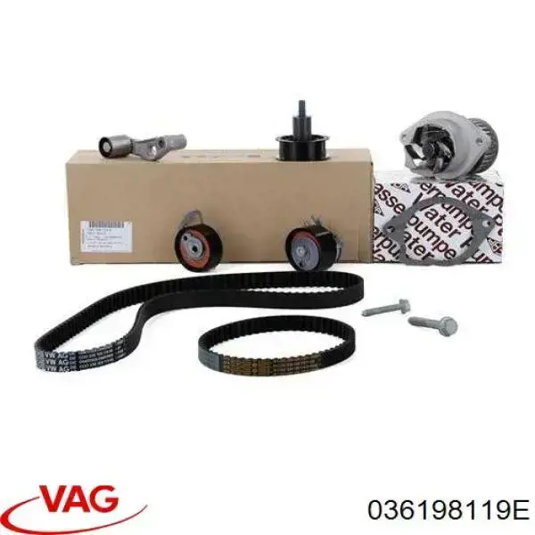036198119E VAG Комплект ремня ГРМ