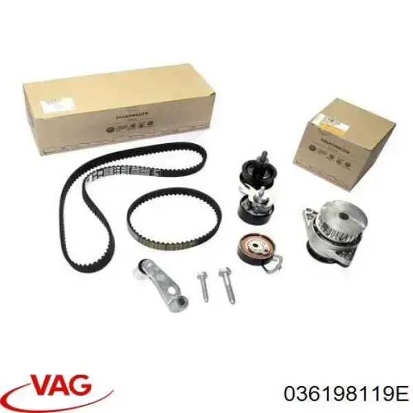 ГРМ ремни, комплект VAG 036198119E цена, от 103.58 USD