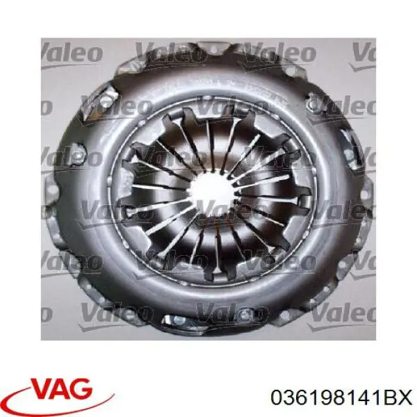 Купить 036198141BX VAG Комплект сцепления (диск, корзина, подшипник)