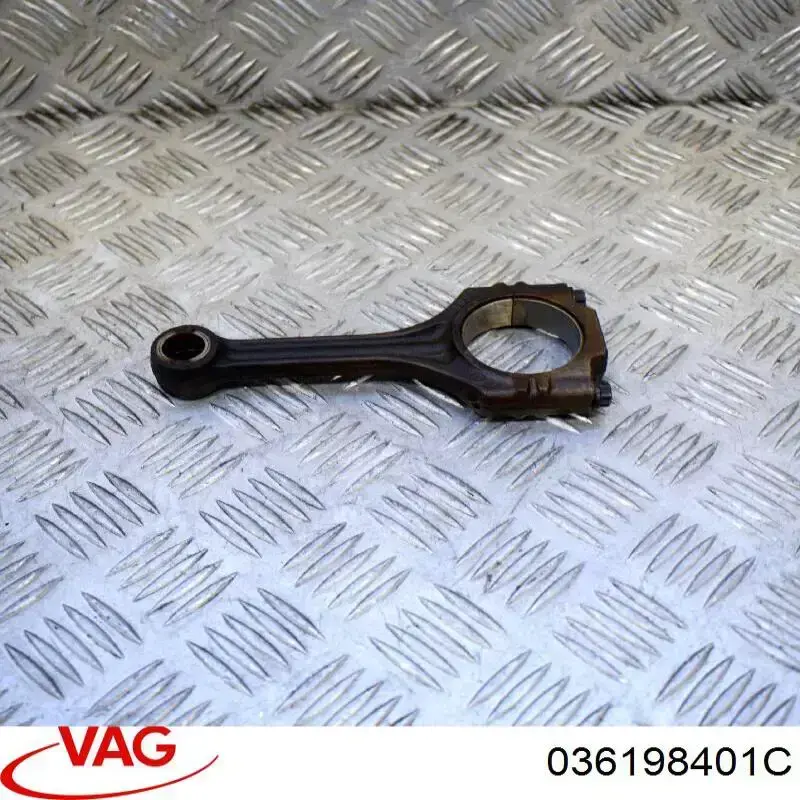 036198401C VAG biela de pistão de motor