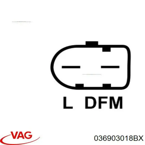 Купить 036903018BX VAG Генератор