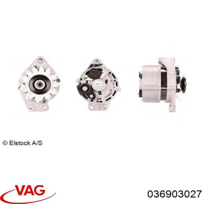 Генератор автомобиля VAG 036903027
