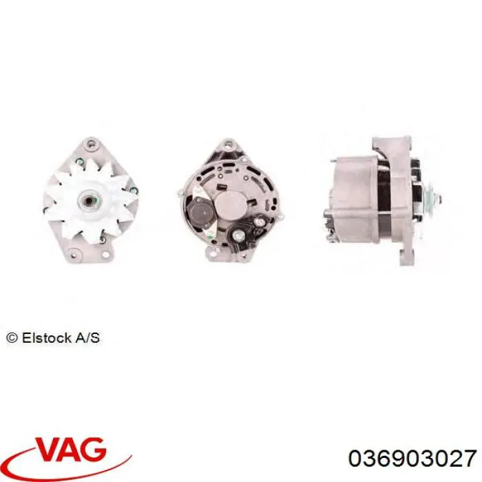 Автомобильный генератор VAG 036903027 цена, от 114.84 USD