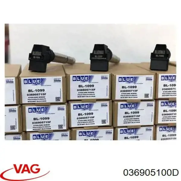 036905100D VAG Катушка зажигания