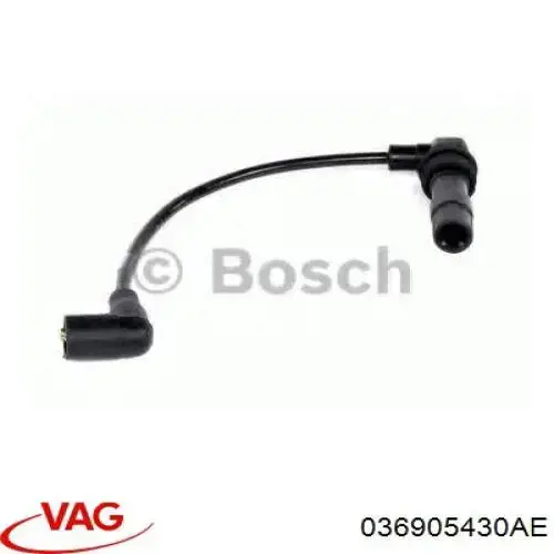 986357724 Bosch провод высоковольтный, цилиндр №4