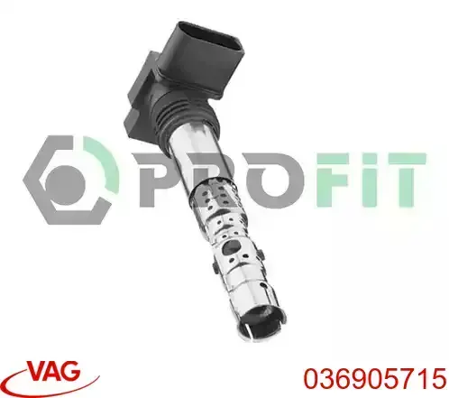 036905715 VAG Катушка зажигания