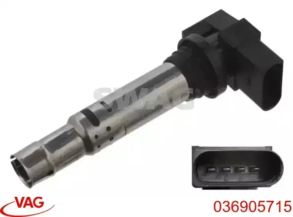 Купить 036905715 VAG Катушка зажигания