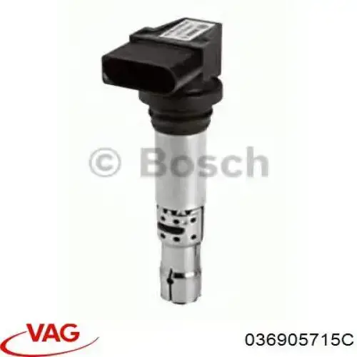 Катушка зажигания 036905715C VAG