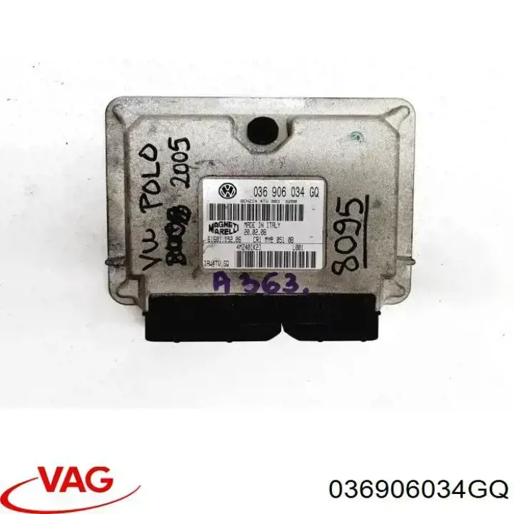 036906034GQ VAG Мозги двигателя