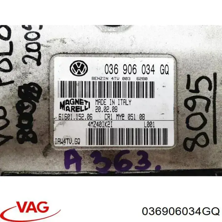ЭБУ двигателем VAG 036906034GQ цена, от 50.79 USD