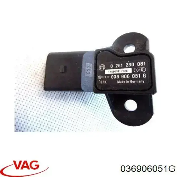 Датчик абсолютного давления 036906051G VAG