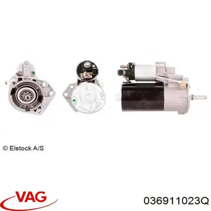 Стартер 036911023Q VAG