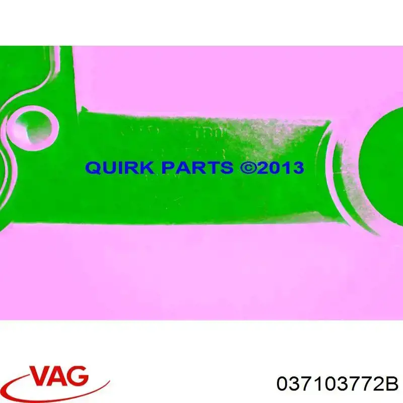 Клапан вентиляции картерных газов VAG 037103772B