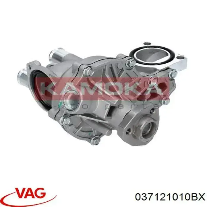 Купить 037121010BX VAG Помпа водяная (насос) охлаждения, в сборе с корпусом