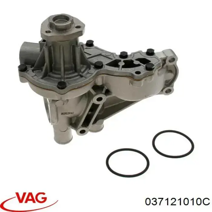 Купить 037121010C VAG Помпа водяная (насос) охлаждения, в сборе с корпусом