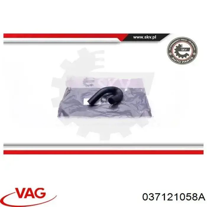 037121058A VAG Шланг системы охлаждения