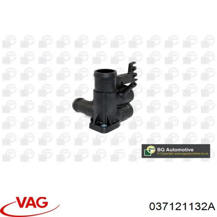 Фланец системы охлаждения VAG 037121132A цена, от 2.26 USD