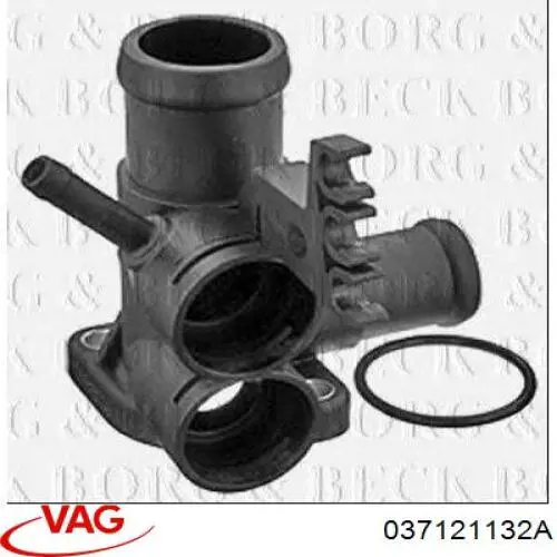 Купить 037121132A VAG Фланец охлаждающей жидкости