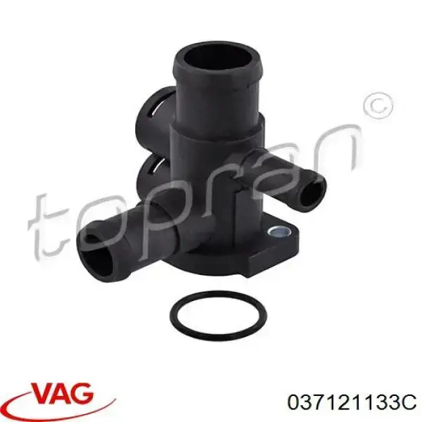 Фланец системы охлаждения VAG 037121133C цена, от 2.57 USD