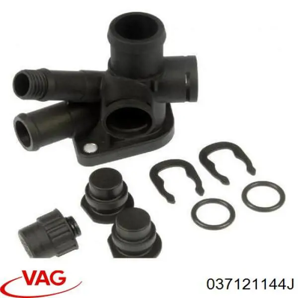 Фланец системы охлаждения 037121144J VAG