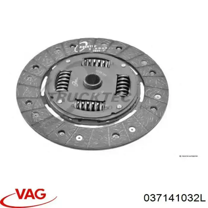 Диск сцепления VAG 037141032L цена, от 38.23 USD
