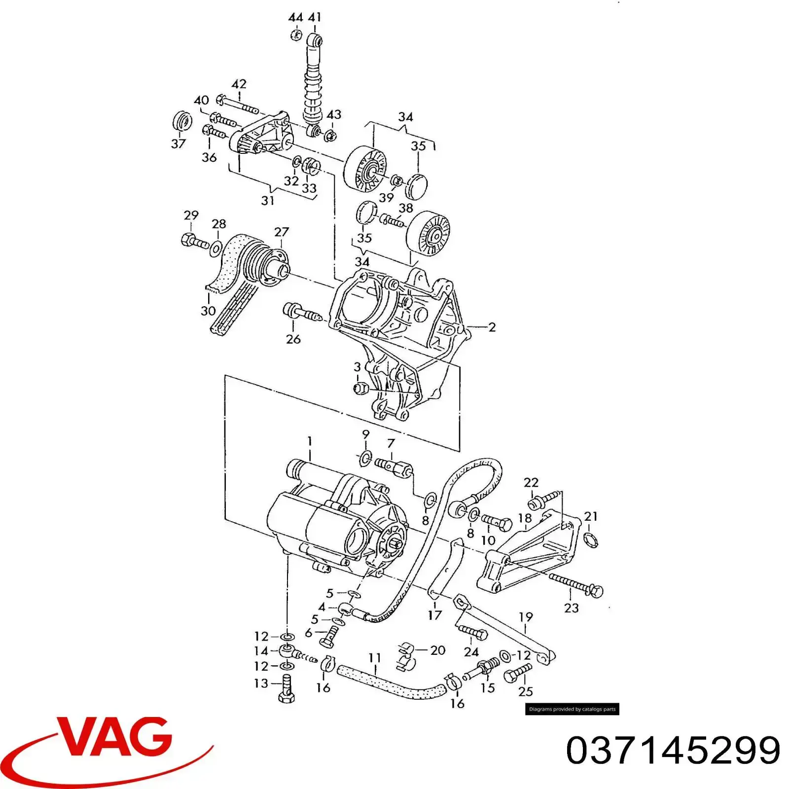 Купить 763462 Stabilus Амортизатор натяжителя приводного ремня