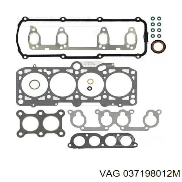 037198012M VAG комплект прокладок двигателя верхний