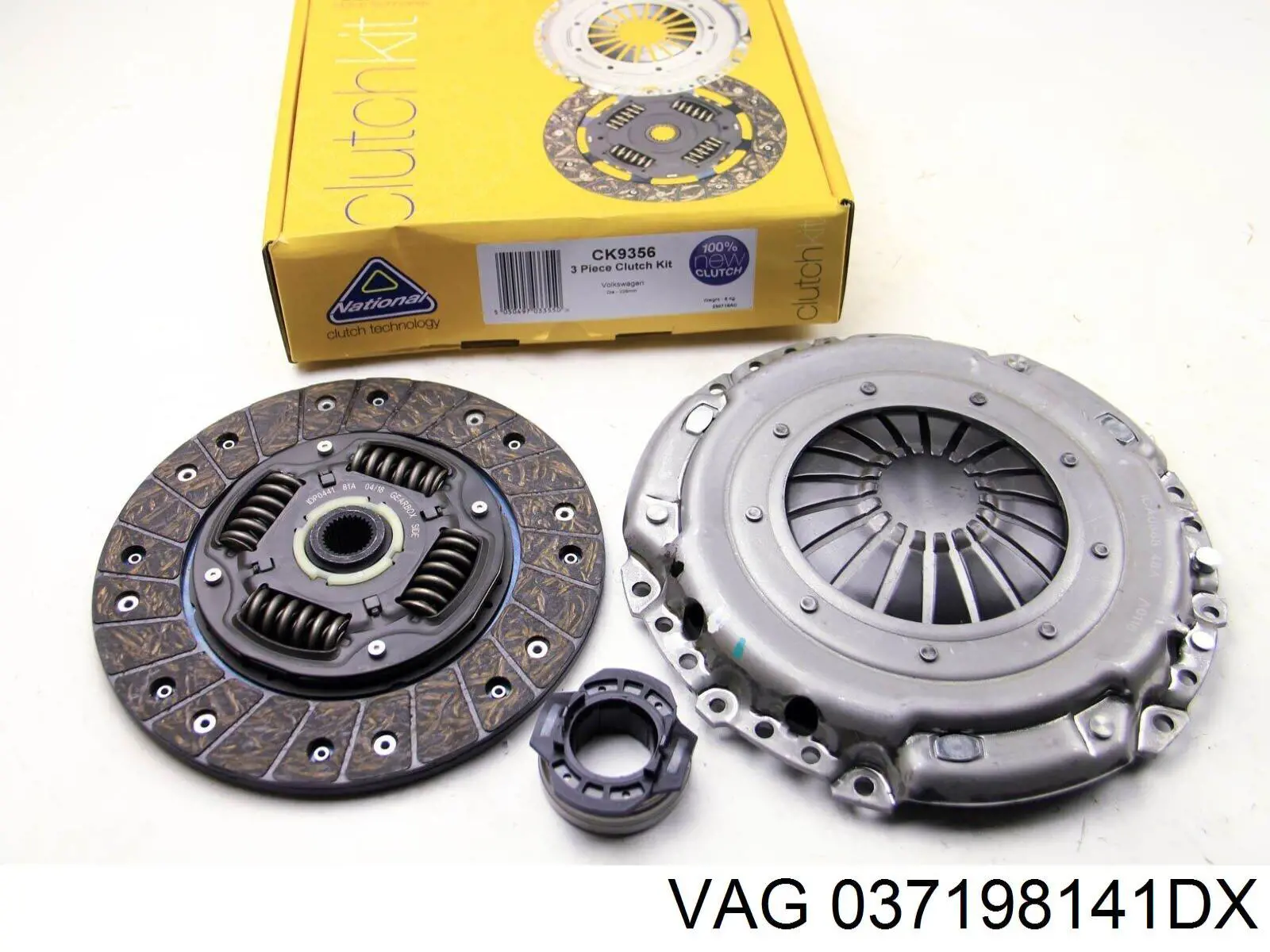 Комплект сцепления (3 части) VAG 037198141DX цена, от 98.91 USD