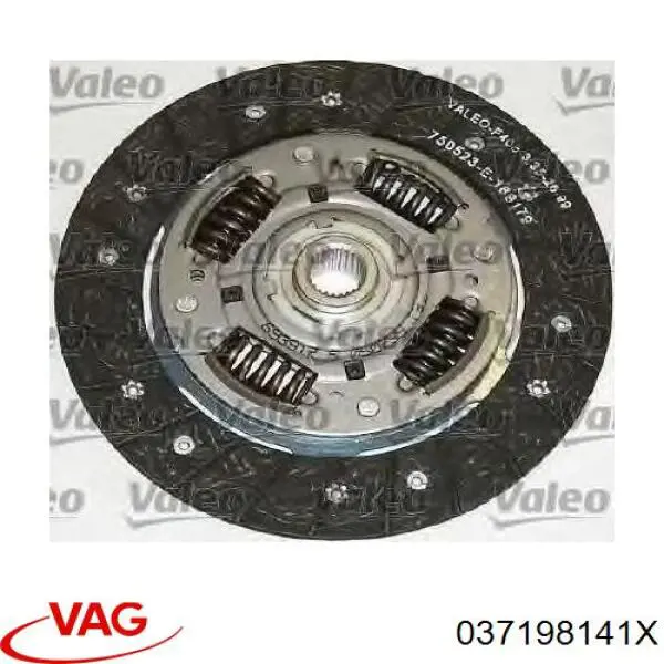 037198141X VAG Сцепление в сборе