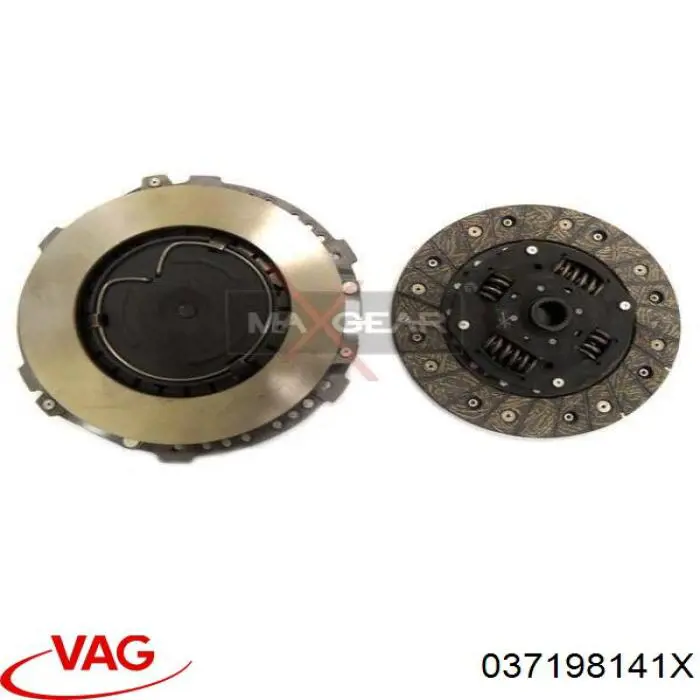 Купить 037198141X VAG Комплект сцепления (диск, корзина, подшипник)