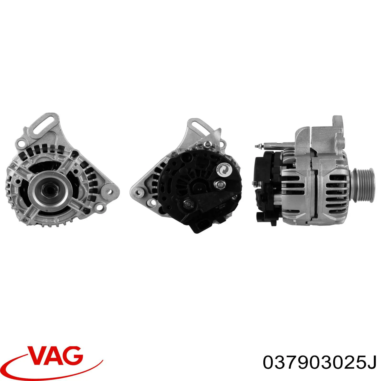 Генератор 037903025J VAG