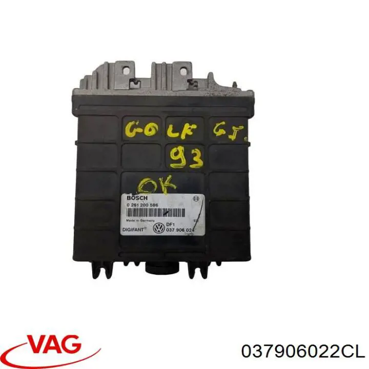 ЭБУ двигателем VAG 037906022CL цена, от 116.08 USD